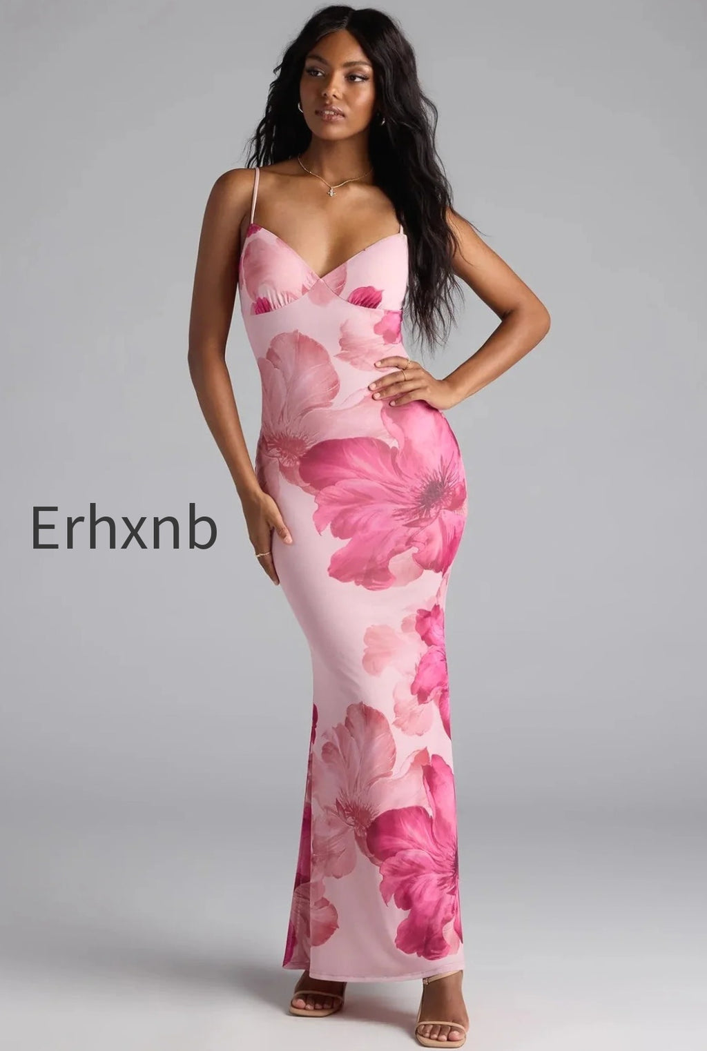 cami-floral-print-bodycon-maxi-dress