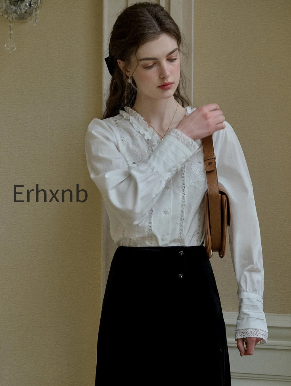 faith-lace-patchwork-v-neck-embroidered-blouse