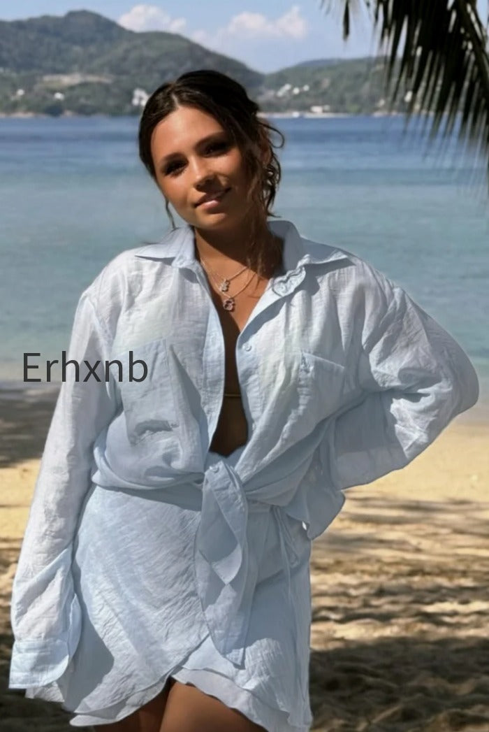casual-beach-shirt-cover-skirt-set
