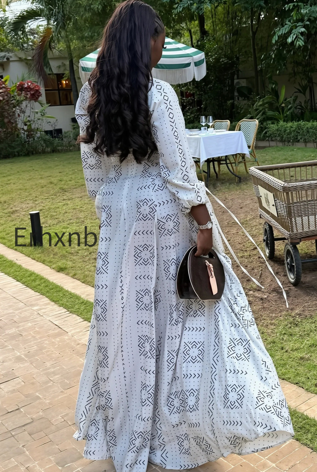 casual-stand-collar-button-maxi-dress