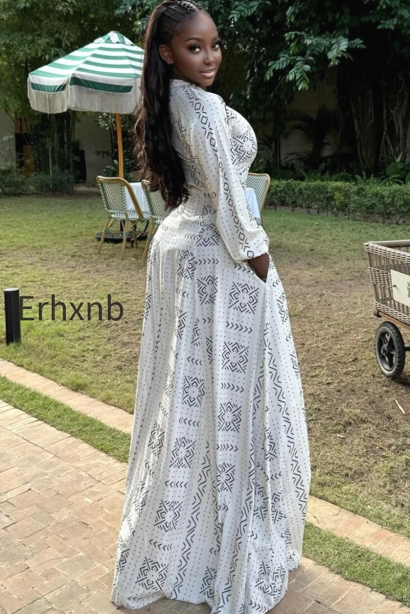 casual-stand-collar-button-maxi-dress