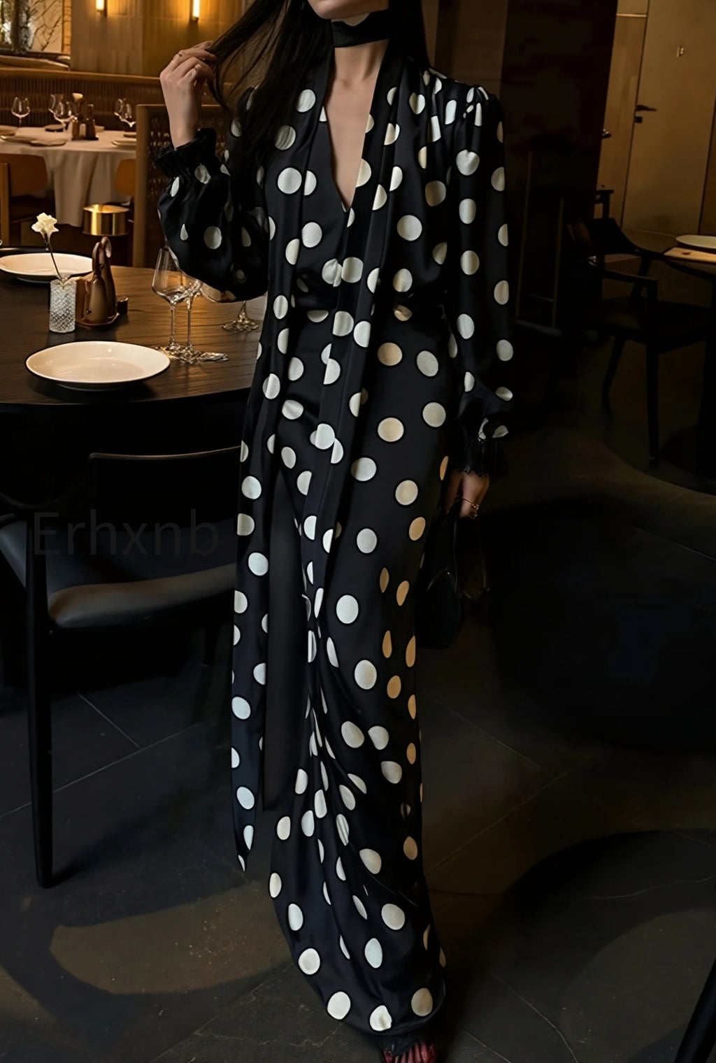 vintage-polka-dot-sash-maxi-dress