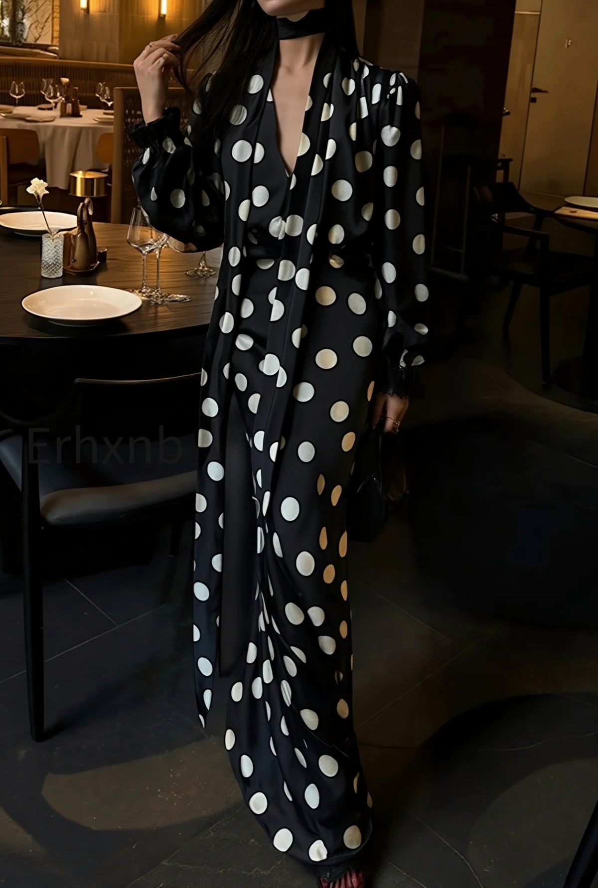 vintage-polka-dot-sash-maxi-dress