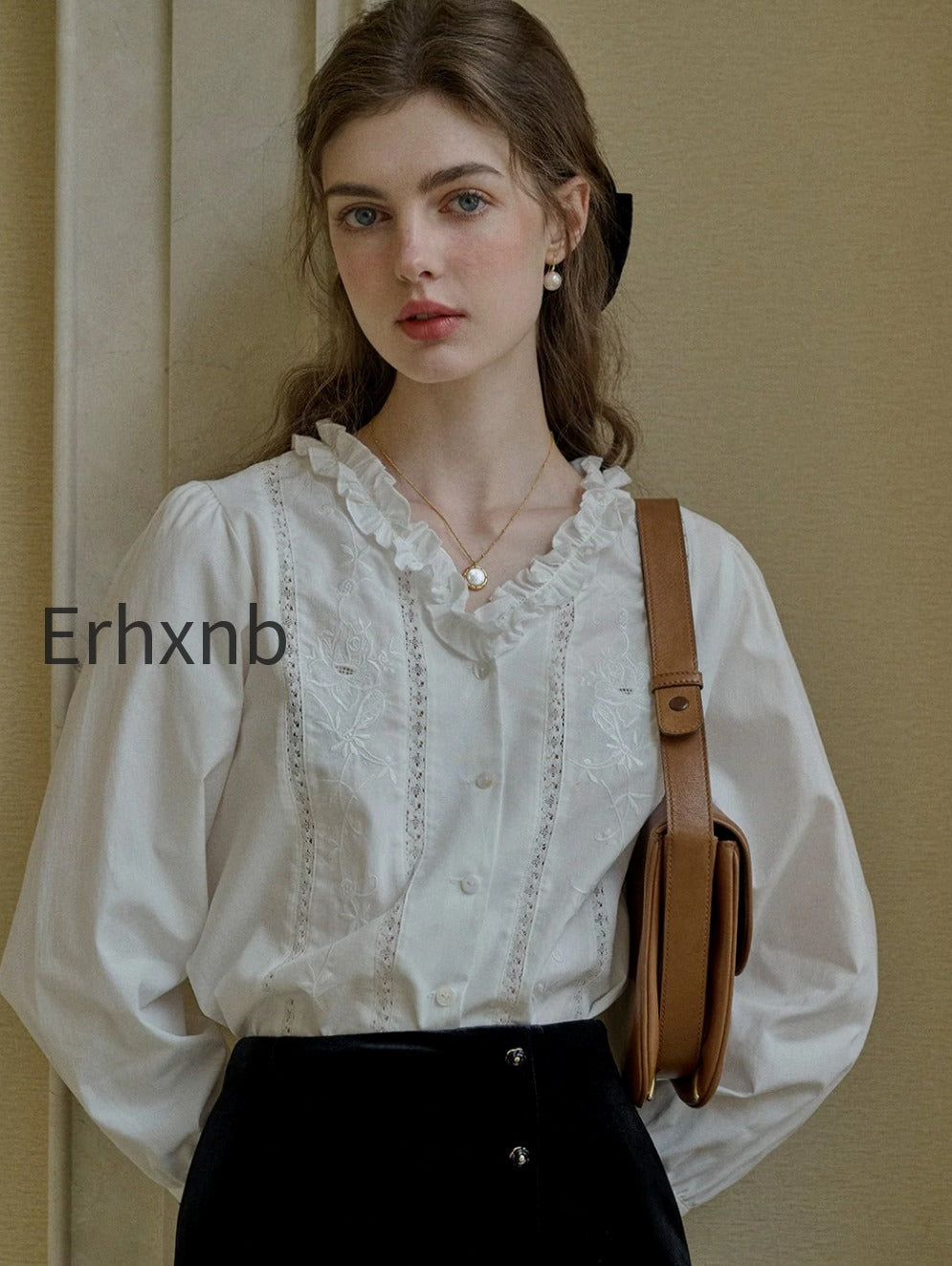 faith-lace-patchwork-v-neck-embroidered-blouse