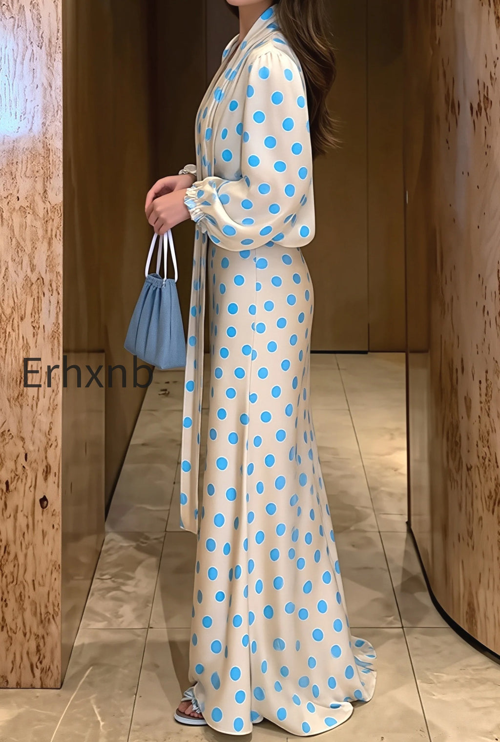 vintage-polka-dot-sash-maxi-dress