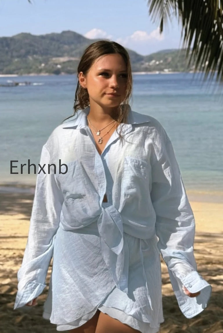 casual-beach-shirt-cover-skirt-set